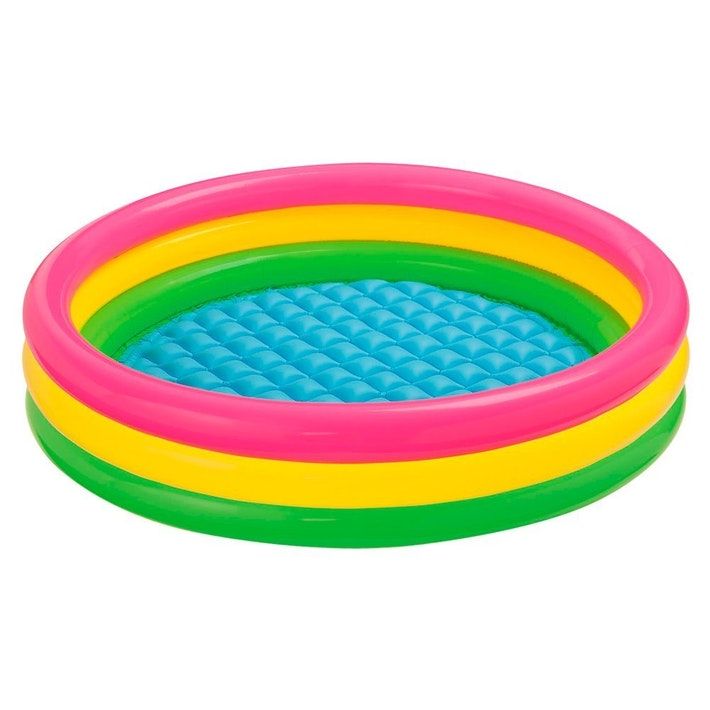 Piscina multicolora, dimensiune 114 x 25