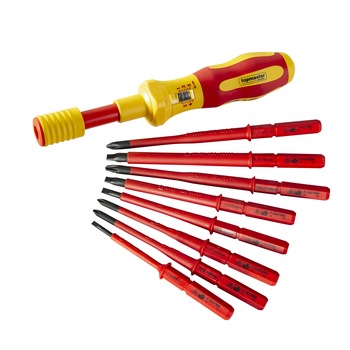 Set surubelnita dinamometrica 1000V 9 piese TMP Set surubelnita dinamometrica 1000V 9 piese TMP
