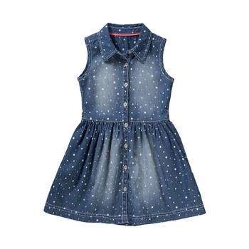 Rochie fete S.Oliver, albastra, marimea 122 cm Rochie fete S.Oliver, albastra, marimea 122 cm