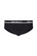 Skiny, Set de chiloti cu banda logo in talie - 3 perechi, Negru, XL