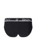 Skiny, Set de chiloti cu banda logo in talie - 3 perechi, Negru, XL