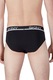 Skiny, Set de chiloti cu banda logo in talie - 3 perechi, Negru, XL
