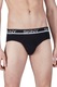 Skiny, Set de chiloti cu banda logo in talie - 3 perechi, Negru, XL