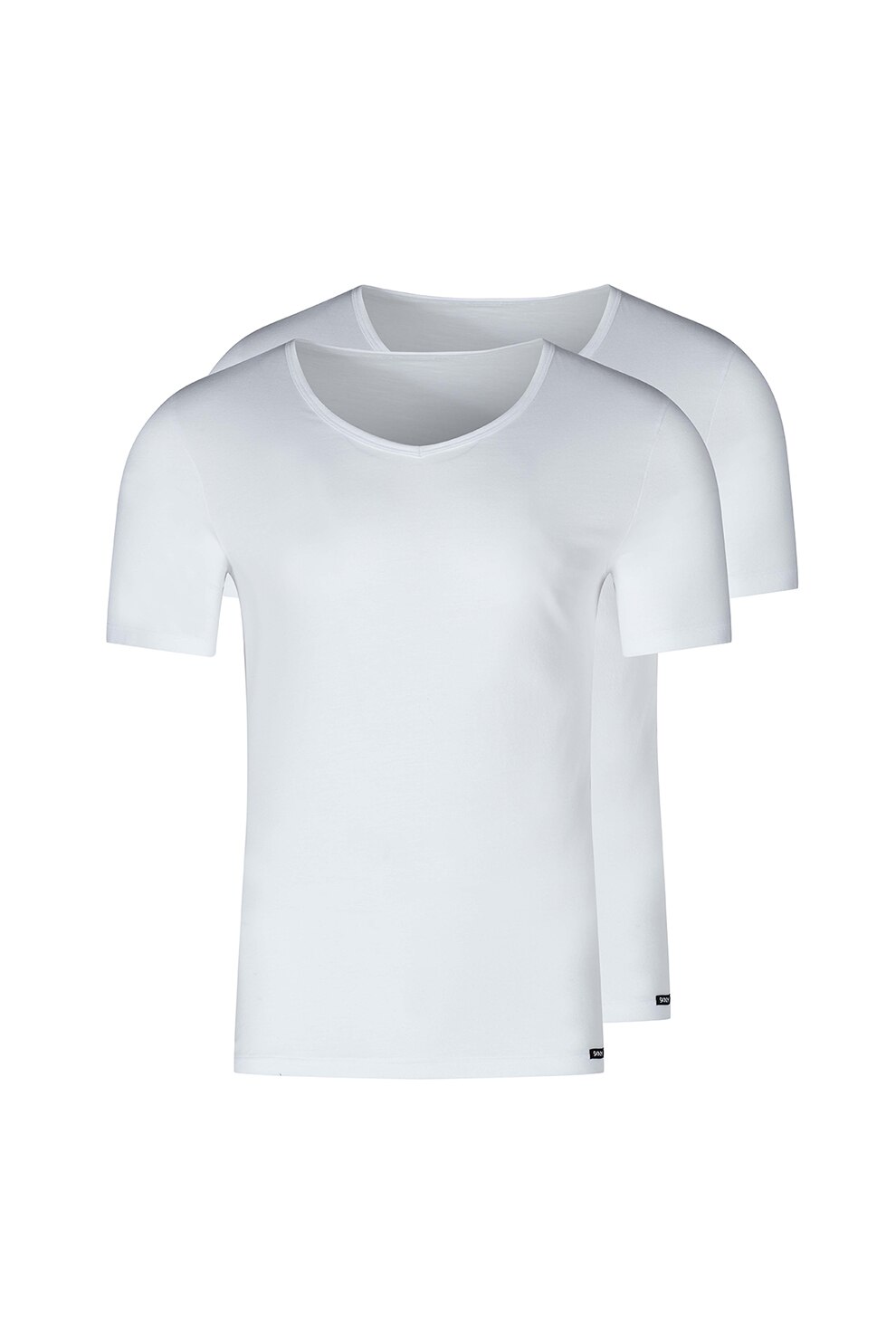Skiny, Set de tricouri de casa - 2 piese, Alb, L