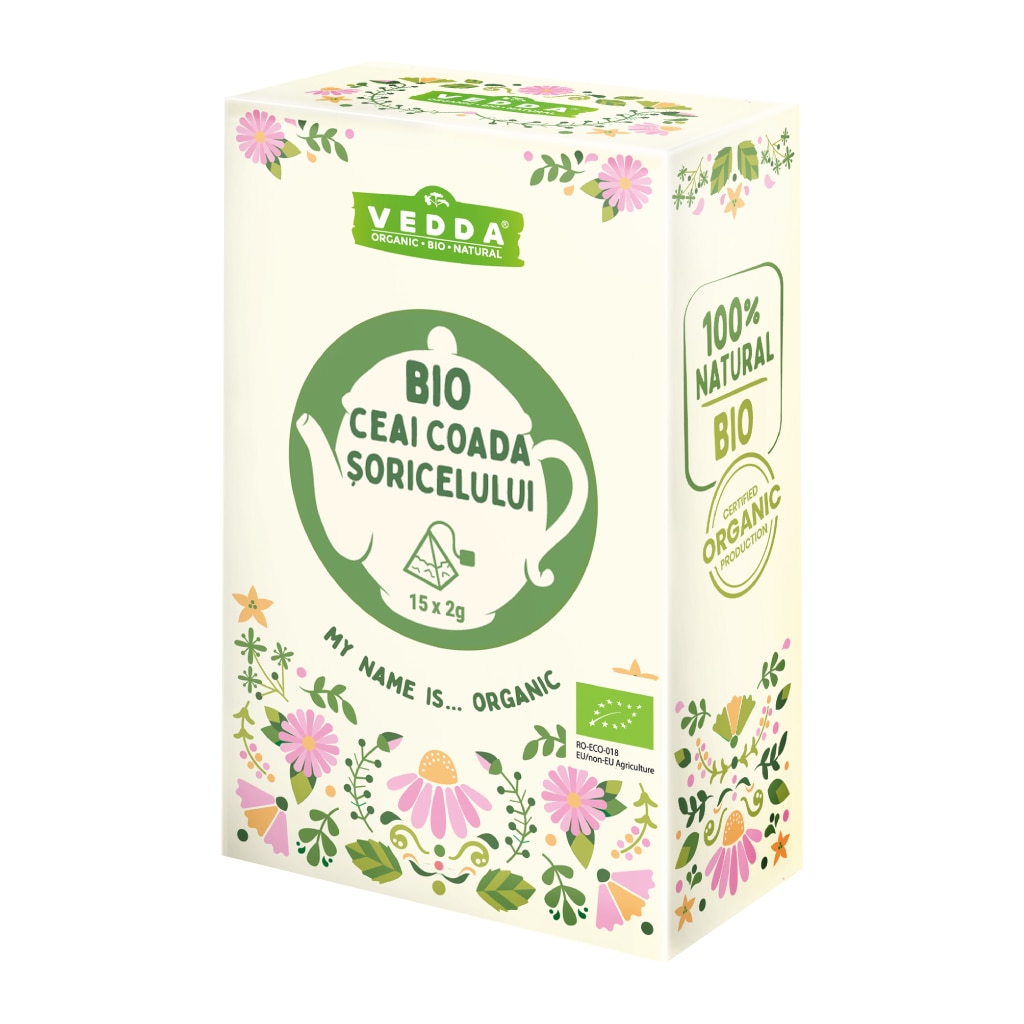 Ceai Coada Soricelului Bio VEDDA Piramida 15x2g