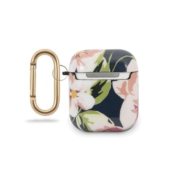 Husa Protectie Originala Guess Pentru Airpods 1/2 Colectia Floral Albastru Guaca2tpubkfl03 Husa Protectie Originala Guess Pentru Airpods 1/2 Colectia Floral Albastru Guaca2tpubkfl03