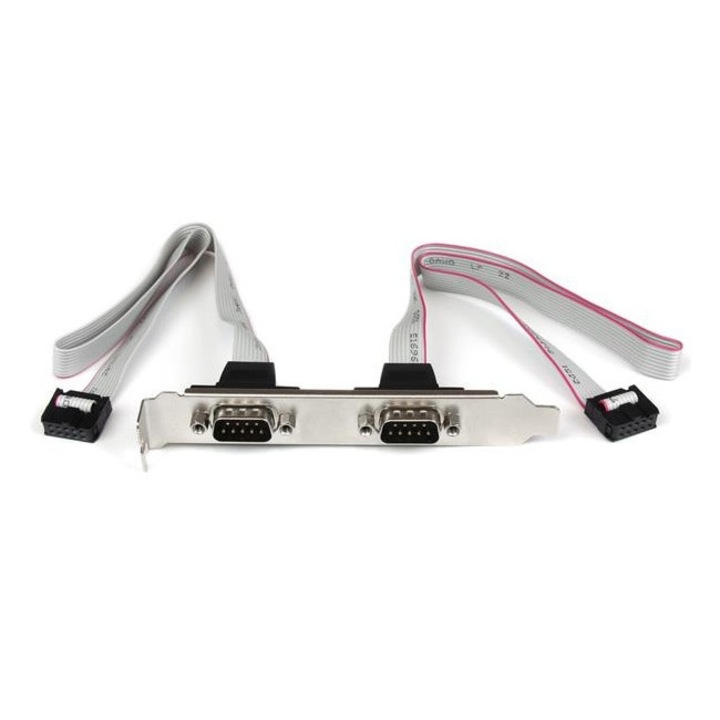 StarTech 2 бр. Serial pinheader -> 2 бр. Сериен RS-232 F/M изход на задния панел 0,4 м