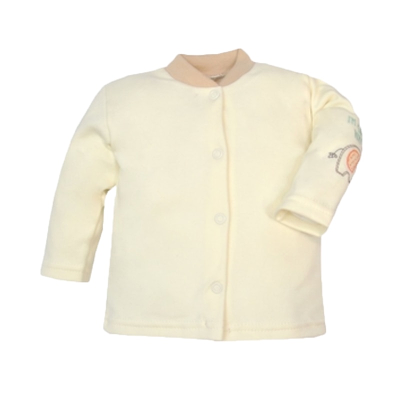 Bluza cu maneca lunga pentru bebelusi Koala ZOO 2743G, Galben