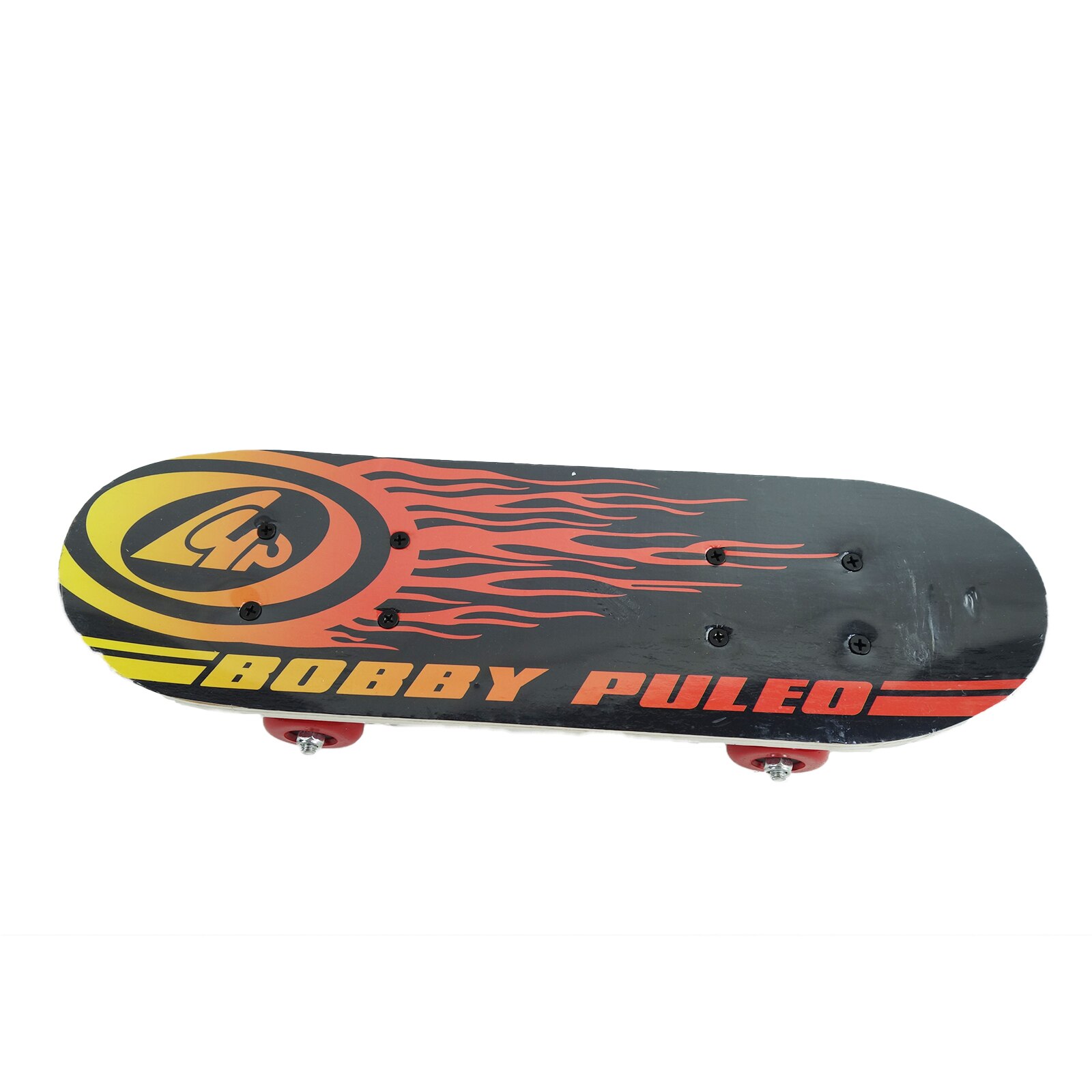 Placa Skateboard, roti PVC, negru, model bobby pulled, 44 cm