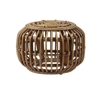 Masa rotunda pentru cafea, ratan natural, 27 x 38 cm Masa rotunda pentru cafea, ratan natural, 27 x 38 cm