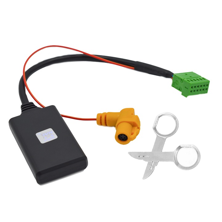 Cablu Adaptor Bluetooth Mmi 3G Ami AUX 12-Pin Wireless Audi Q5 A6 A4 Q7 A5 S5