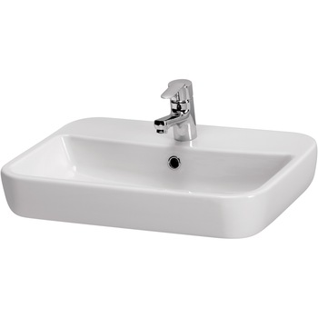 Lavoar (chiuveta baie) Cersanit K11-0095, 42 x 10.5 x 59.5 cm, compatibil cu blat Caspia 60 Lavoar (chiuveta baie) Cersanit K11-0095, 42 x 10.5 x 59.5 cm, compatibil cu blat Caspia 60