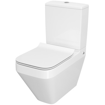 Vas WC compact Cersanit Crea K114-022, + capac WC Duroplast, antibacterian Vas WC compact Cersanit Crea K114-022, + capac WC Duroplast, antibacterian