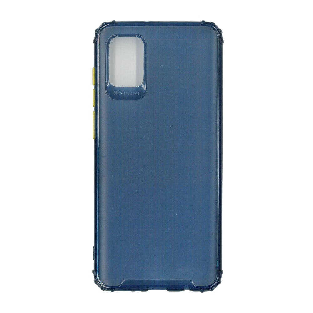 Husa din silicon matte crack, pentru Samsung Galaxy A31, albastru