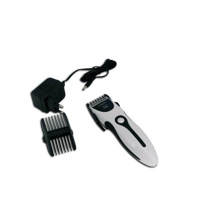 Trimmer caini Zowael RCF-280A, 2 capete interschimbabile, Alb/Negru