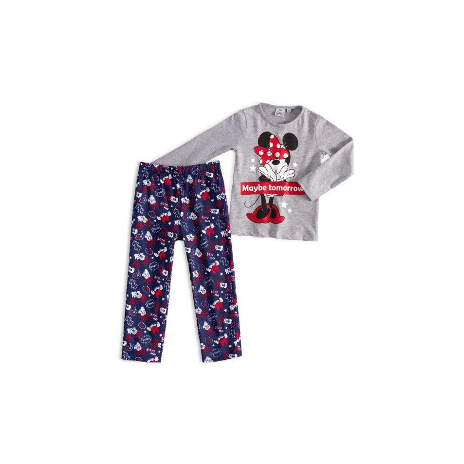 Pijama, maneca lunga, Maybe tomorrow, gri