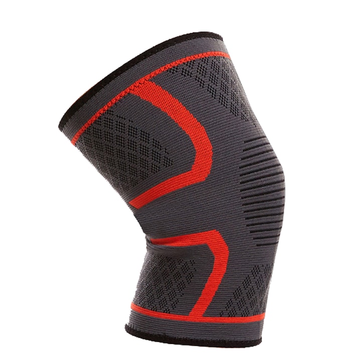 Protectie pentru genunchi, Unisex, Material elastic, Marimea XL