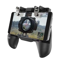 Gamepad Ipega, compatibil cu orice telefon, actionare rapida a butoanelor, grip confortabil, BattleRoyale, compatibil cu PUBG, Free Fire, COD, Rules of Survival, Fortnite