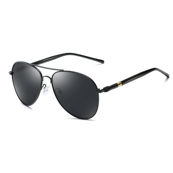 Ochelari de soare barbati Aviator ,Polarizati, BTG-1042, Negru Ochelari de soare barbati Aviator ,Polarizati, BTG-1042, Negru