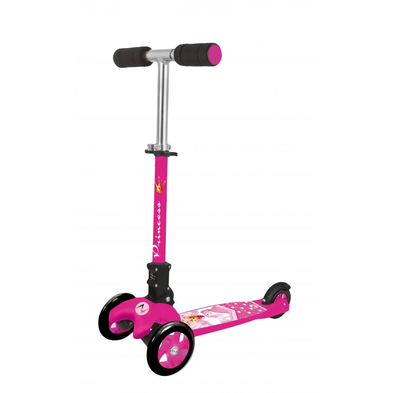 Trotineta Nextreme Adventure Kid Princess, Roz/negru