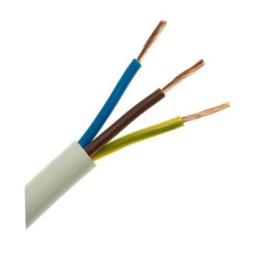 Cablu alimentare plat MYYM 3x1mm, cupru, rola 100 metri