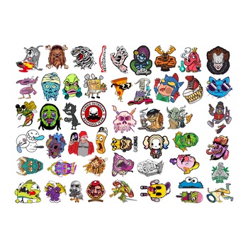 Set 49 bucati Stickere Laminate Monsters Set 49 bucati Stickere Laminate Monsters