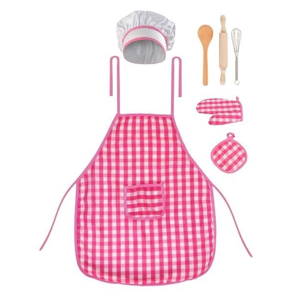 Set de Gatit pentru Copii Micul Bucatar CHEF, 7 Elemente