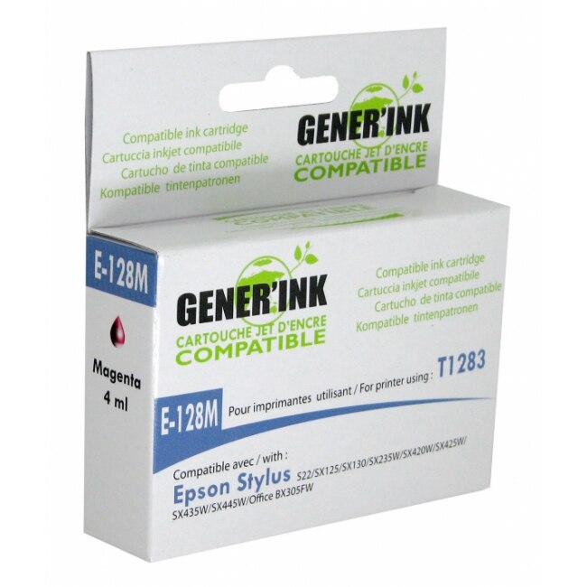 Cartus de cerneala GENERINK T1283 EPSON, Magenta