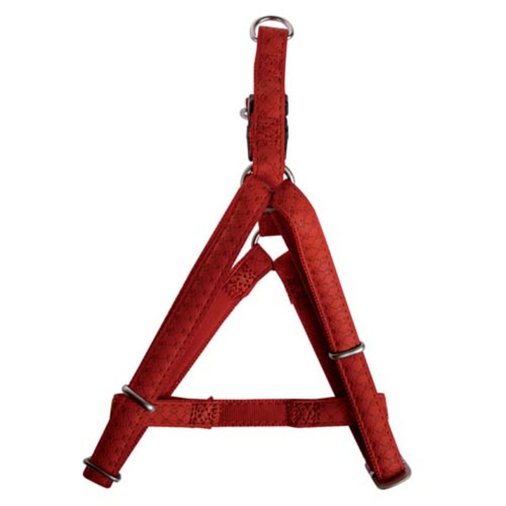 Zolux Max Leather Hám bőrből piros 38x54cm/15mm