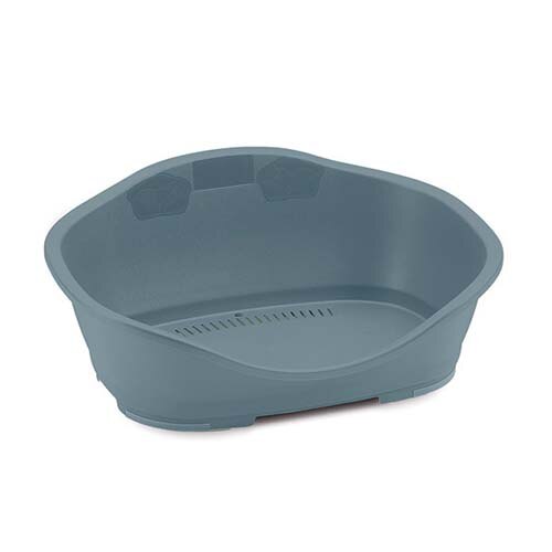 Pat pentru animale Stefanplast Sleeper 6, Plastic, Albastru, 118x80x40cm