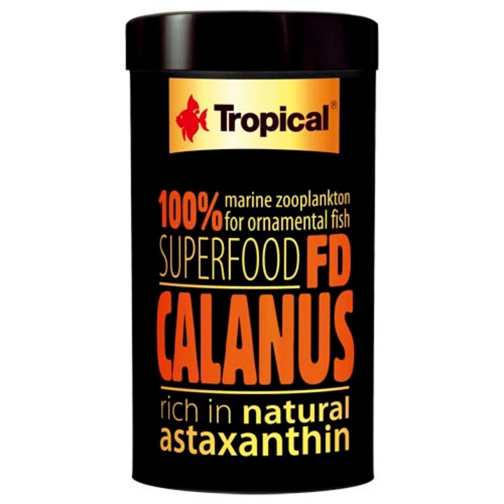 Hrana naturala pentru pesti cu crustacee planctonice Tropical Fd Calanus, 100ml / 12g