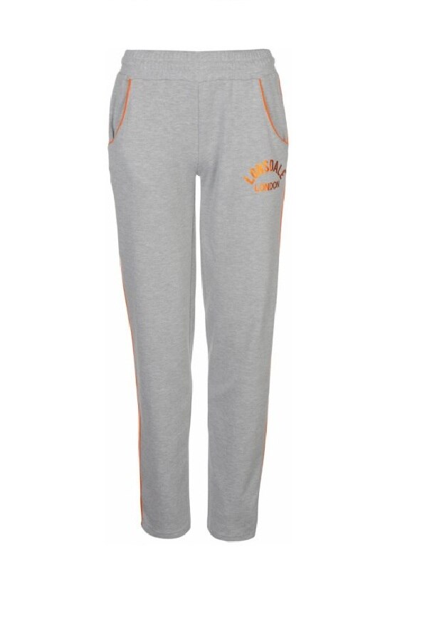 Pantaloni sport pentru femei, Lonsdale, IL Gri, Gri, XL