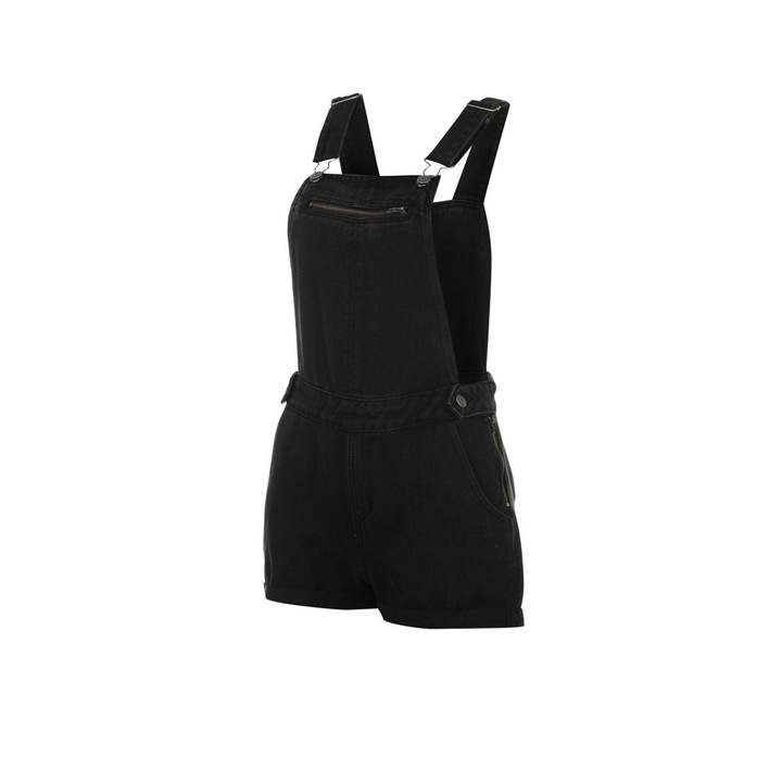 Дамски памучен гащеризон Soulcal Dungaree, Тъмносив, 2XS EU