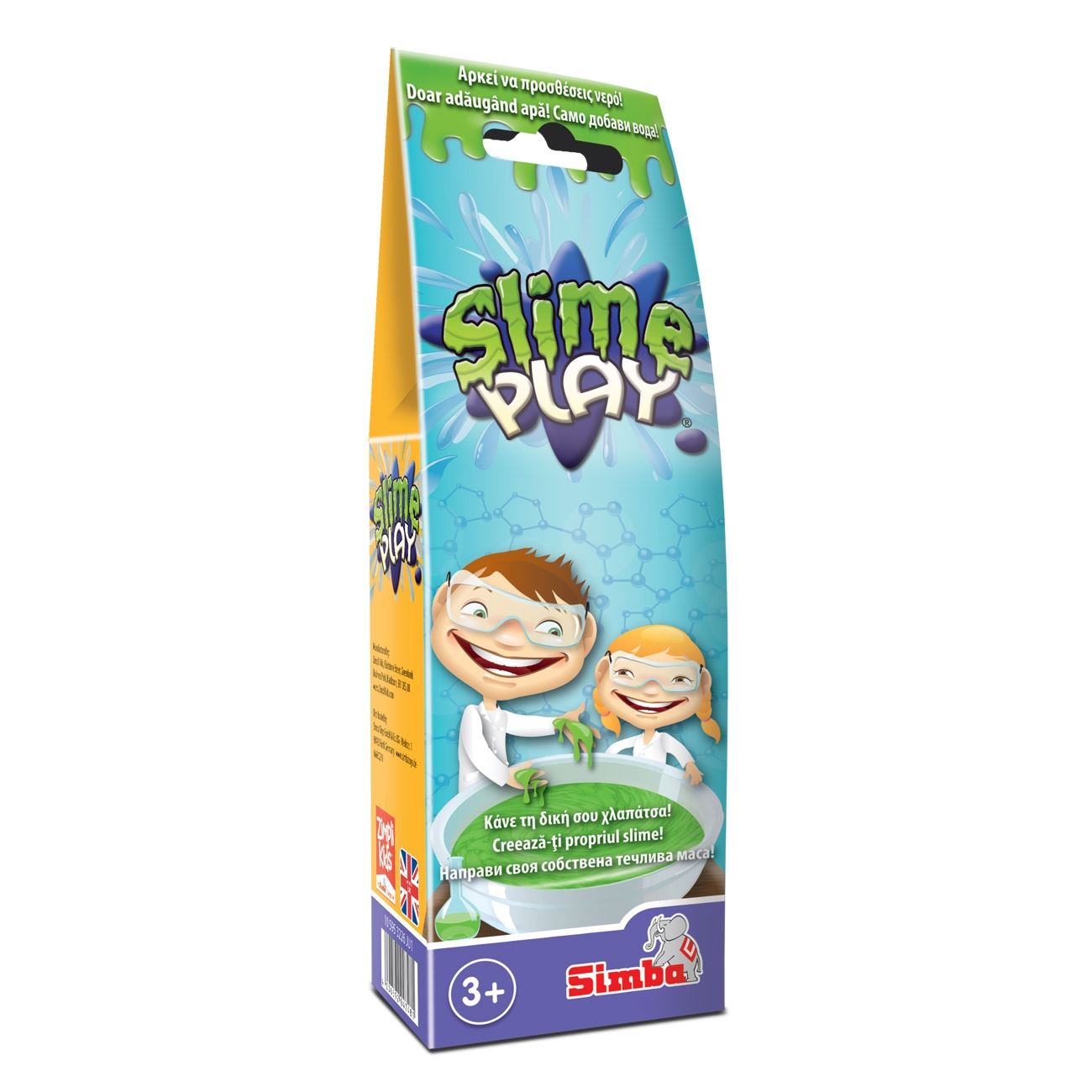 Slime , Zola®, culoare verde, 50 g, creaza-ti Slime-ul propriu