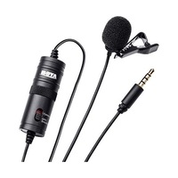 Microfon universal BOYA BY-M1 Lavalier, 6m, negru