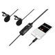 BOYA BY-M1DM Dual Lavalier mikrofon