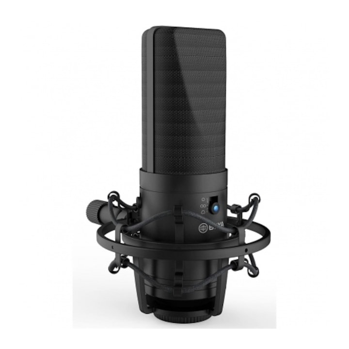 Microfon, Boya, Metal, XLR, Negru