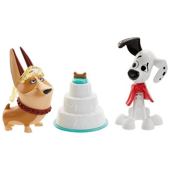 Set figurine Strada Dalmatieni 101 Disney Clarissa si Dylan, 5 piese Set figurine Strada Dalmatieni 101 Disney Clarissa si Dylan, 5 piese