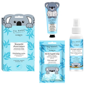 Kit Ingrijire Picioare, Marion Spa, Gama Dr. Koala, 4 Produse Kit Ingrijire Picioare, Marion Spa, Gama Dr. Koala, 4 Produse