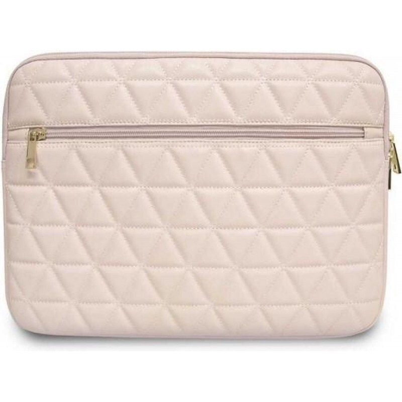 Husa Guess Quilted compatibila cu laptop 13 inch Pink