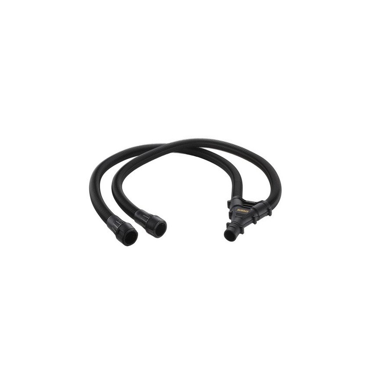 Porelszívó adapter / csatlakozókészlet, Dewalt, Y alakú, AirLock, 2 x 1,4 m