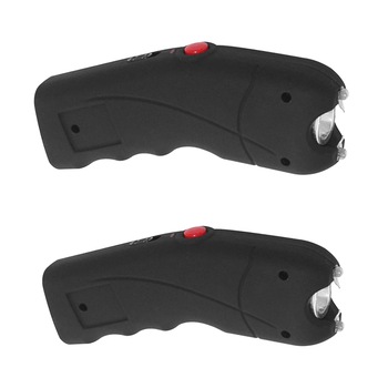 Set 2 electrosocuri TW 309, 2.5 mil V, 12 cm, negru Set 2 electrosocuri TW 309, 2.5 mil V, 12 cm, negru