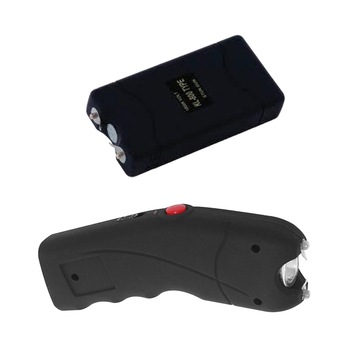 Set electrosocuri multifunctionale Mini TW 309, 2.5 mil V, 12 cm, negru Set electrosocuri multifunctionale Mini TW 309, 2.5 mil V, 12 cm, negru