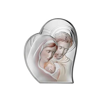 Icoana Argint 12.1x14.6cm Sfanta Familie Color ClassGifts Icoana Argint 12.1x14.6cm Sfanta Familie Color ClassGifts