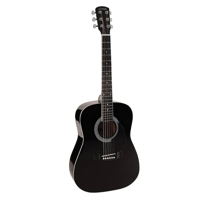 Chitara acustica Grimshaw Nashville GSD6034BK neagra 3/4