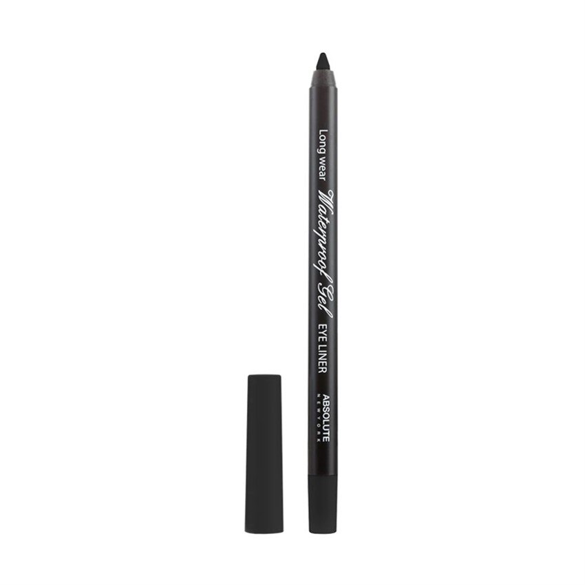 Creion de ochi Absolute Waterproof Gel Eye Liner Black, 1.1g