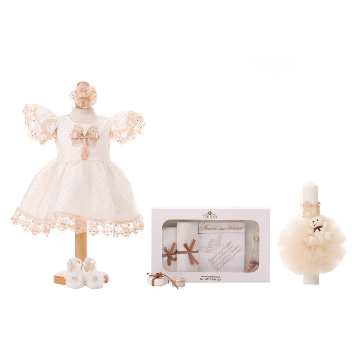 Set Botez Lempika Bebe Merida, 5 piese, 6-9luni