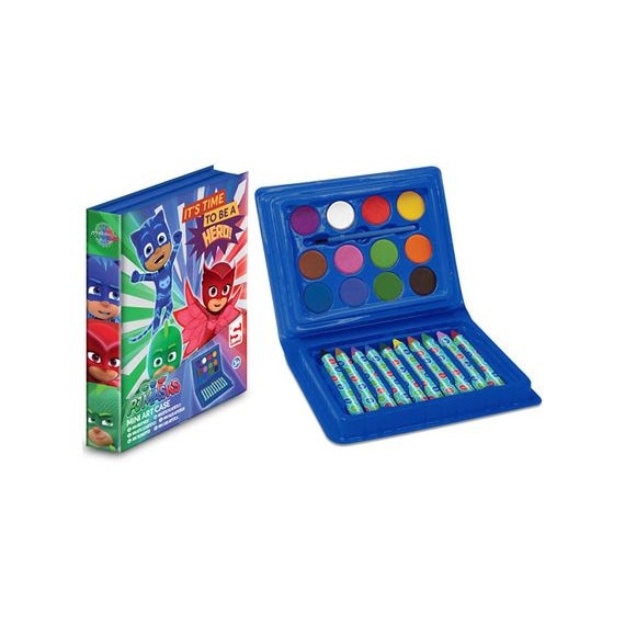 Set desen Art Case PJ Mask, 24 piese