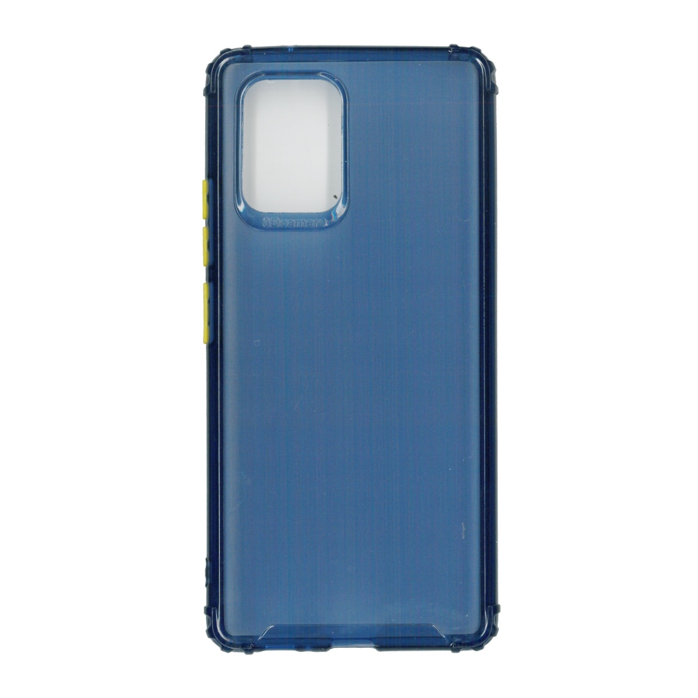 Husa din silicon matte crack, pentru Samsung Galaxy S10 lite 2020, albastru