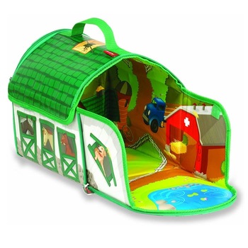 Cutie si Jucarie 2 in 1 Neat-Oh, ZipBin Country Stable Cutie si Jucarie 2 in 1 Neat-Oh, ZipBin Country Stable